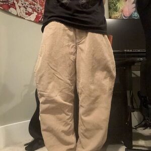 Empyre Men's Beige Corduroy Pants